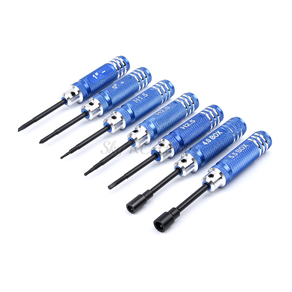 7PCS/Set 0/1/1.5/2/2.5/4/5.5mm - Fpv Drone Tool Kit recension och pris