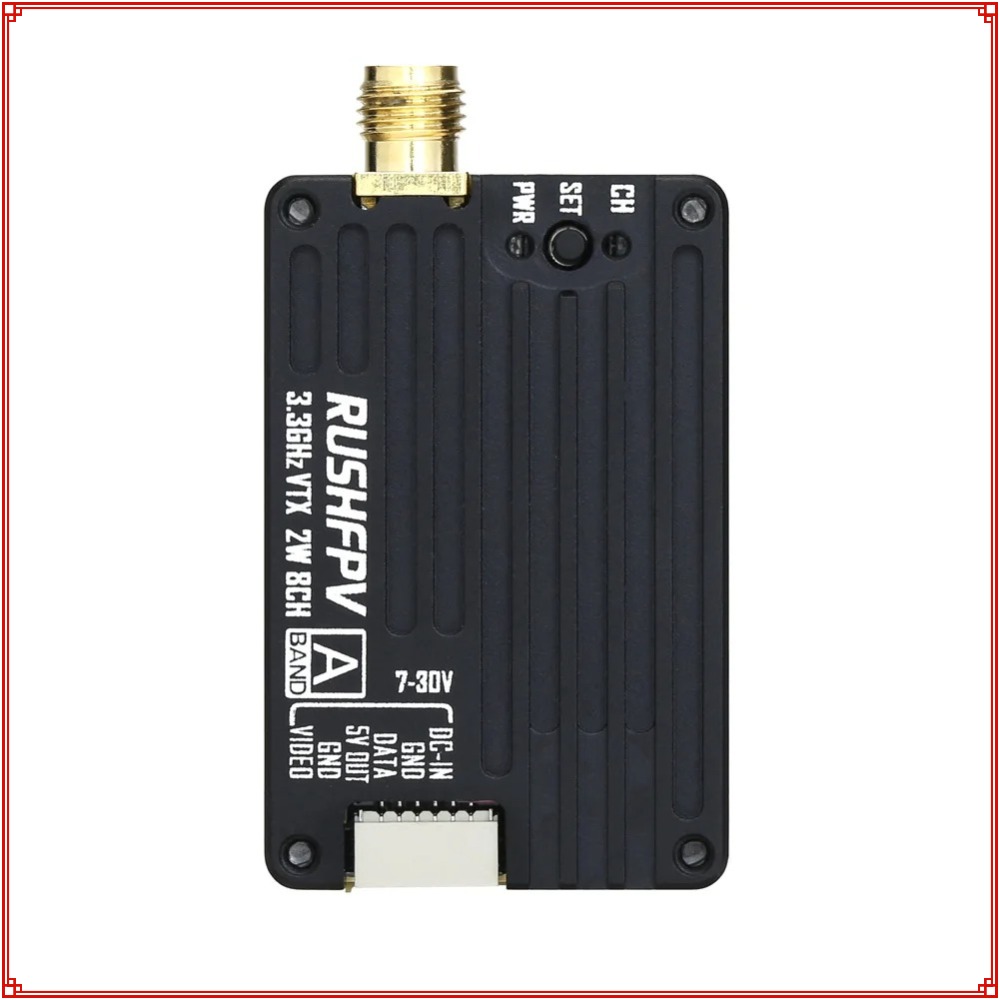 2026 New RUSHFPV 3.3G 2W VTX T - Fpv Drone Vtx recension och pris