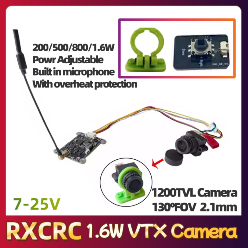 RXCRC 5.8G Module 48CH 1.6W VT - Fpv Drone Vtx recension och pris