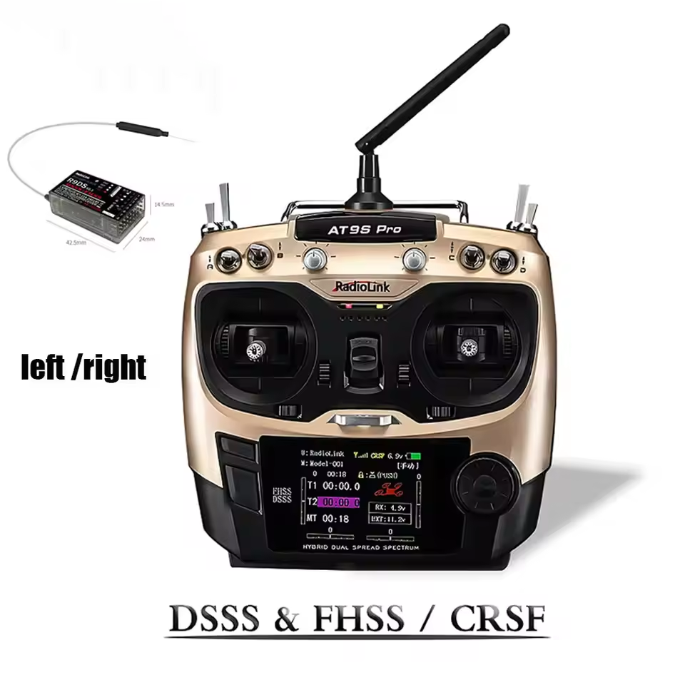 Radiolink AT9SPro 12CH 2.4G DS - Fpv Drone Battery recension och pris